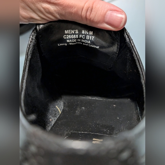 Cole Haan men's black oxford wingtip, 8.5 - Picture 6 of 6